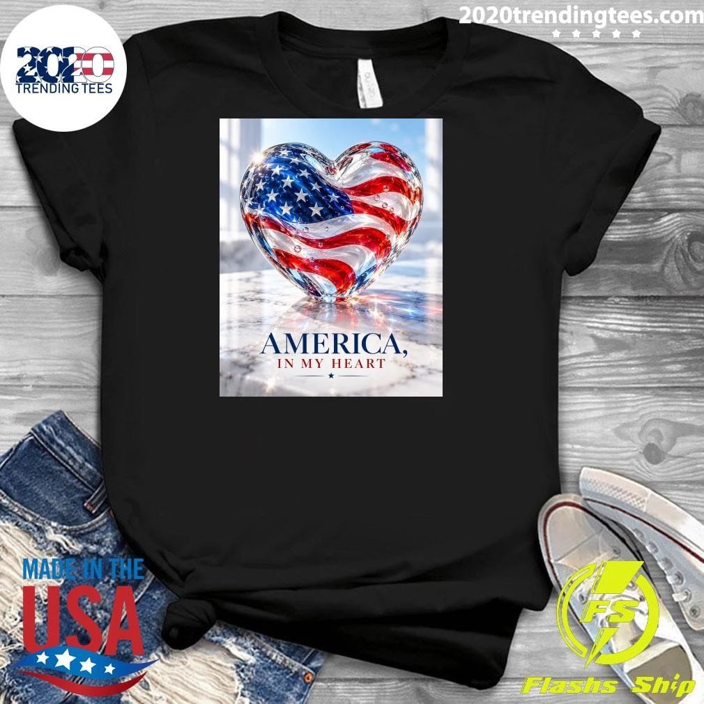 America, In My Heart Shirt