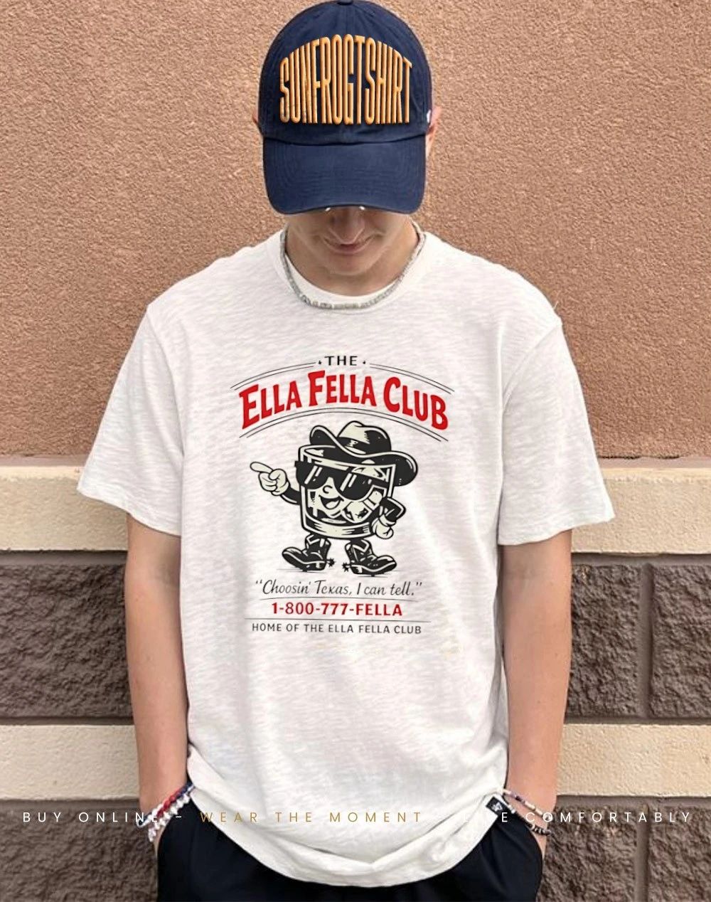 The Ella Fella Club choosin Texas I can tell shirt
