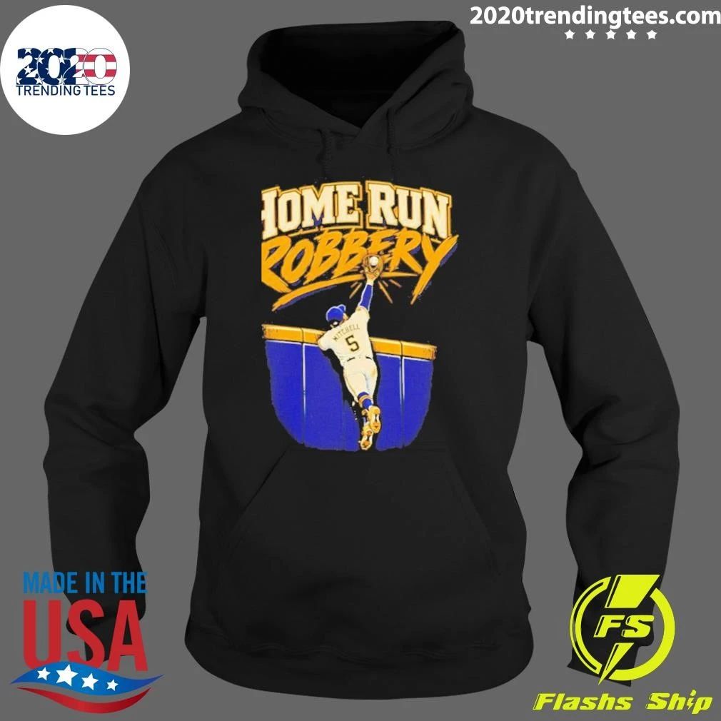 Garrett Mitchell Brewers Nlcs 2026 Home Run Robbery Shirt