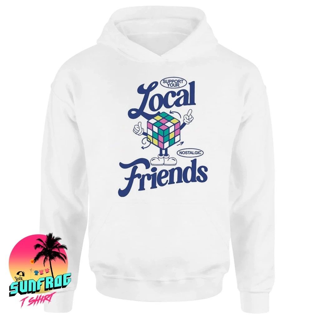 Rubik cube local friend support your nostalgic shirt