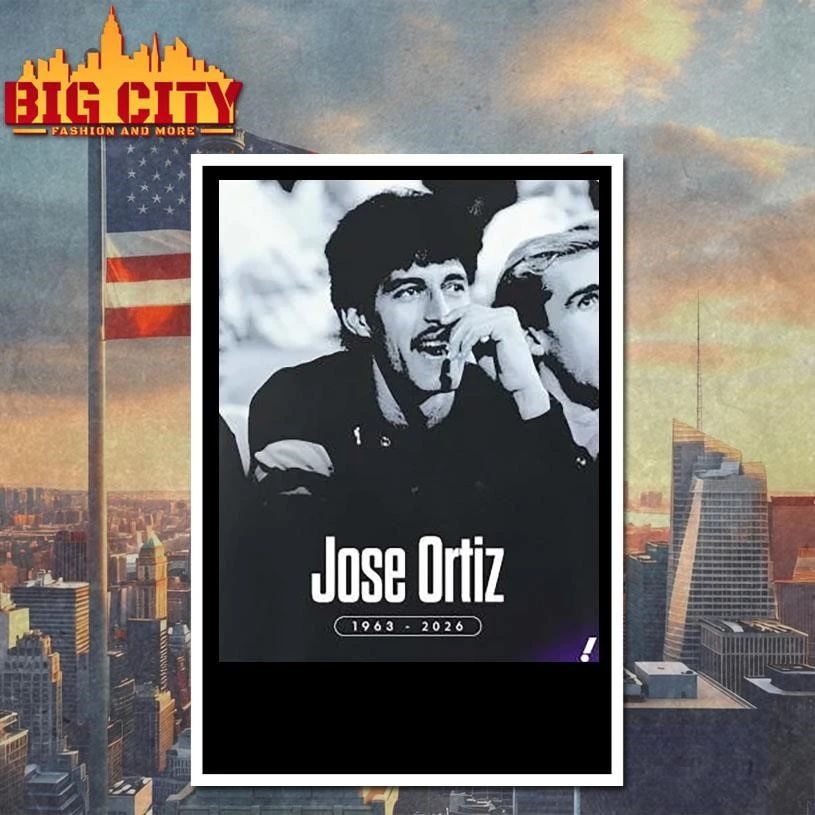 Original Jose Ortiz 1963-2026 Shirt