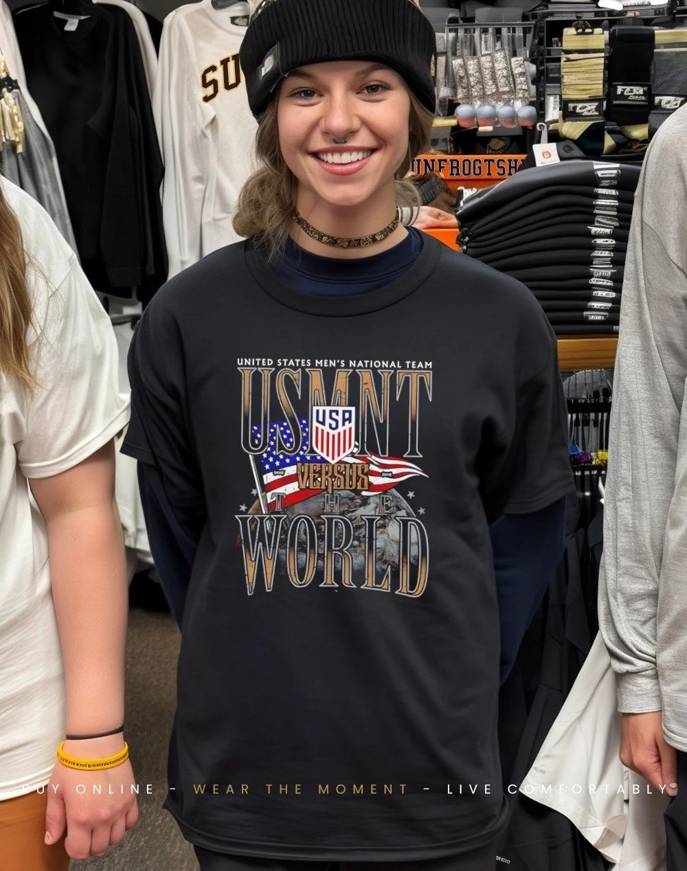 USMNT Versus The World vintage 2026 shirt