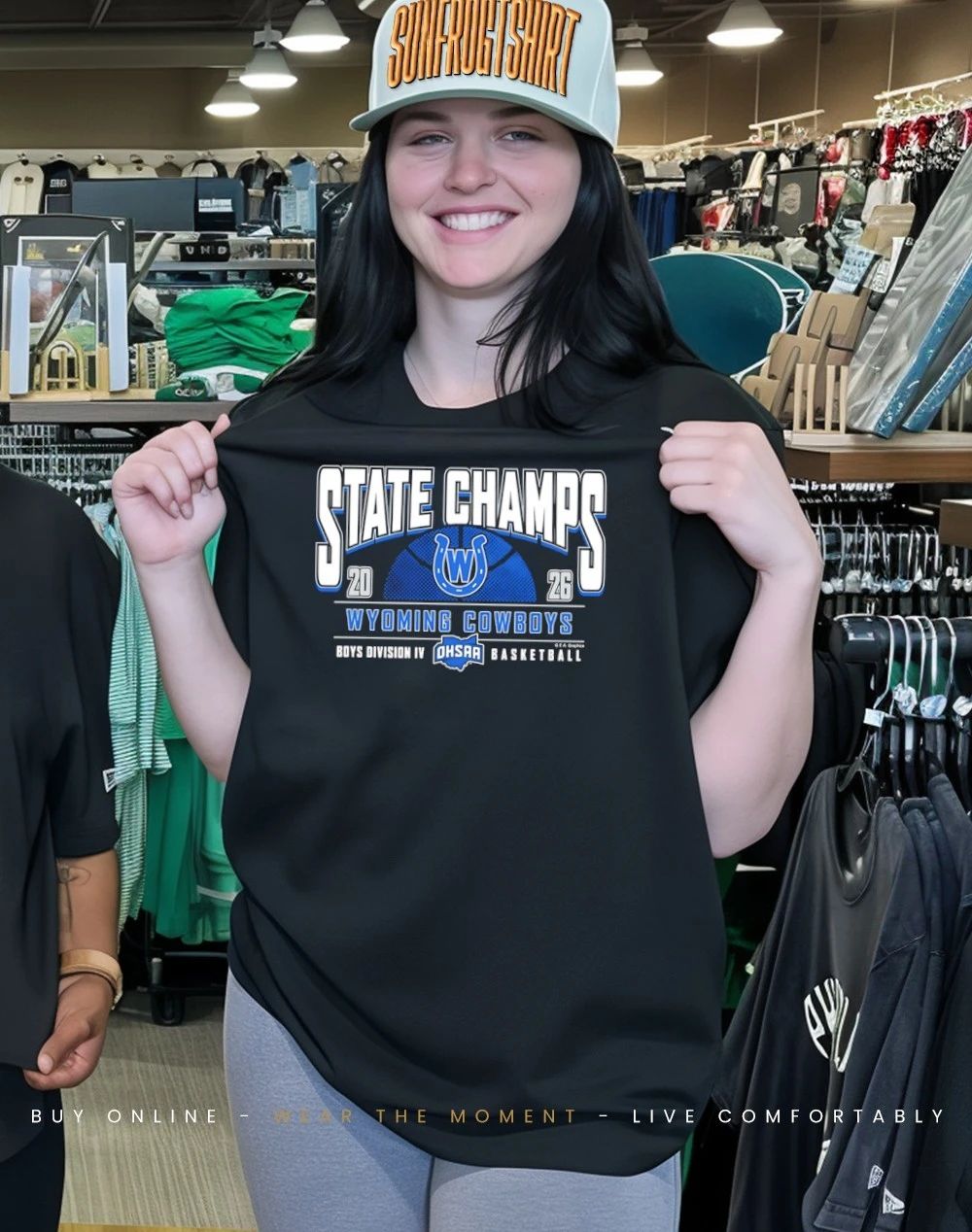 Wyoming Cowboys 2026 OHSAA Boys Basketball D4 State Champions shirt