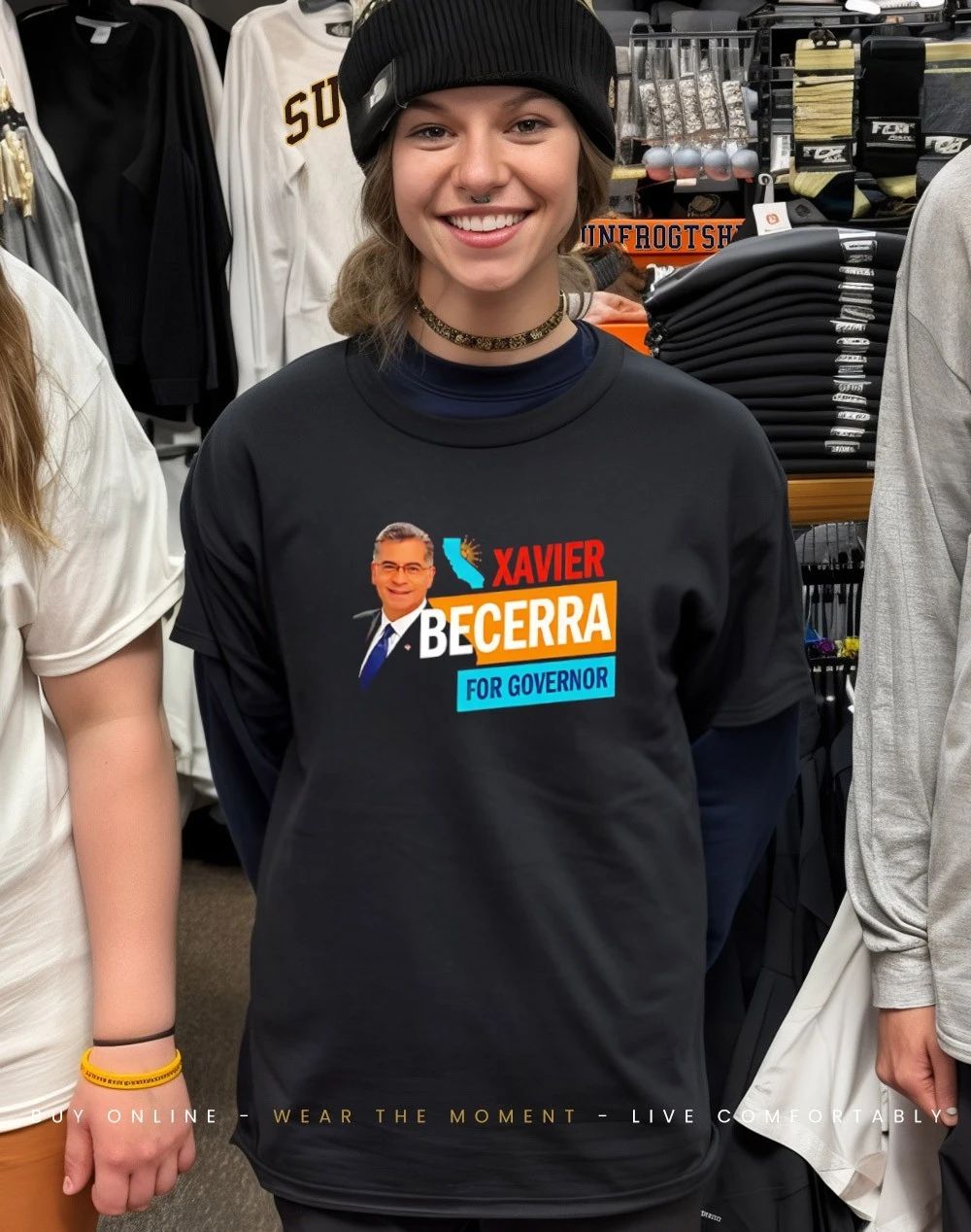 Xavier Becerra For California Governor 2026 Shirt