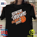 Basketball Sublimation Senior Mom Class of 2027 Shirt