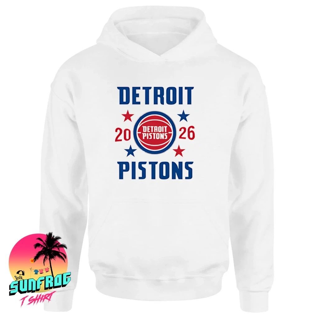Detroit Pistons Playoffs ’26 Stars logo shirt