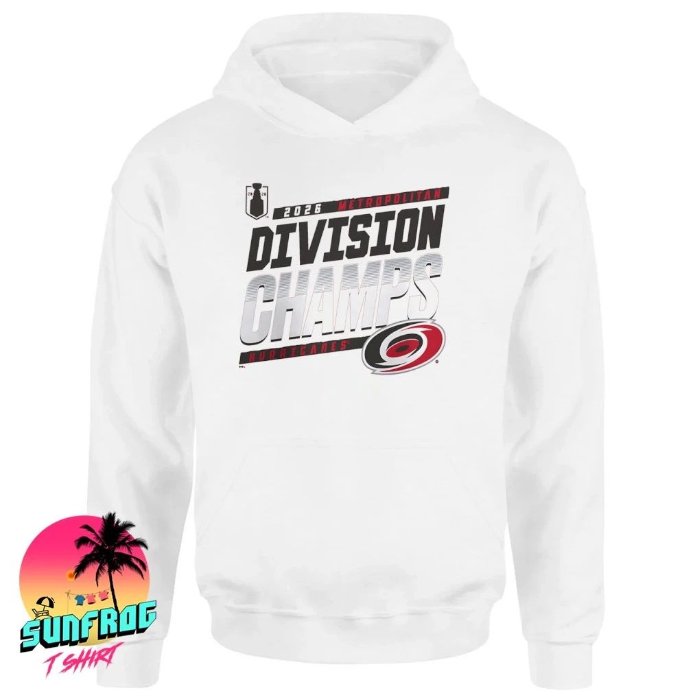 Carolina Hurricanes 2026 Metropolitan Division Champions shirt