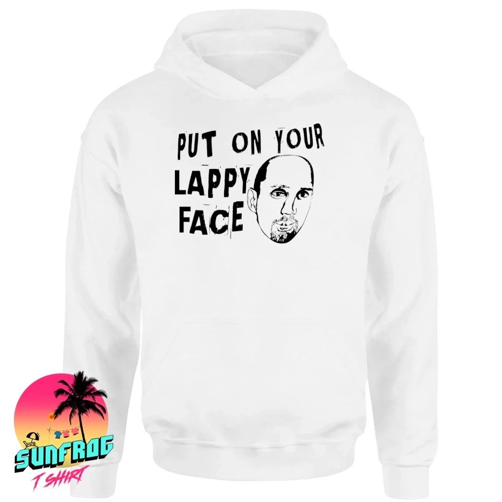 Put On Your Lappy Face graphic shirt
