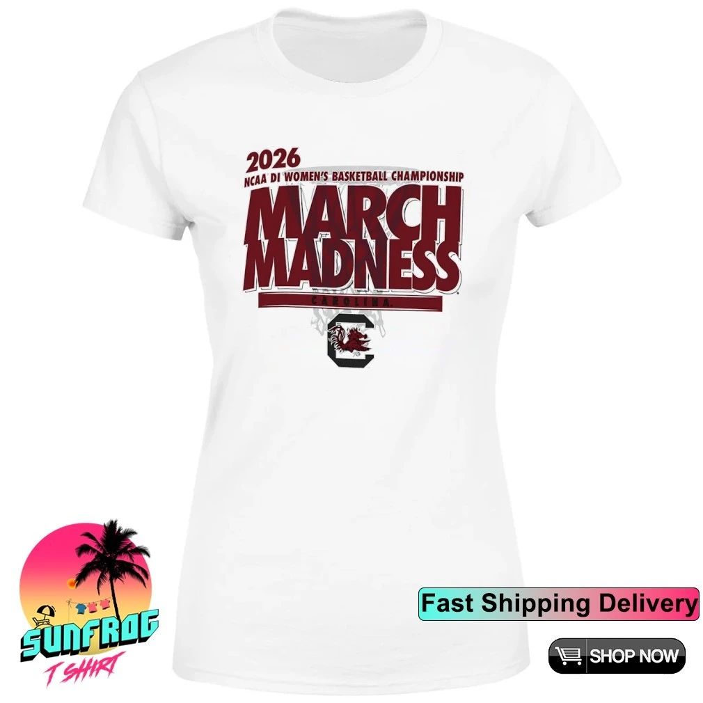 South Carolina Gamecocks NCAA DI Women’s Basketball Championship March Madness 2026 shirt