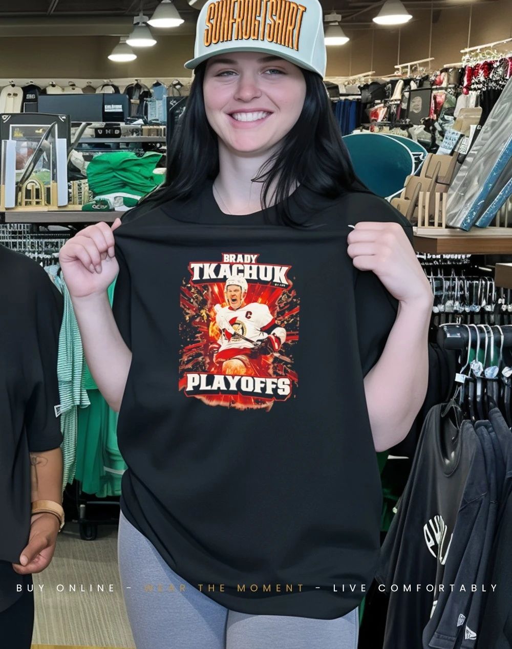 Brady Tkachuk Ottawa Senators Playoffs Shirt