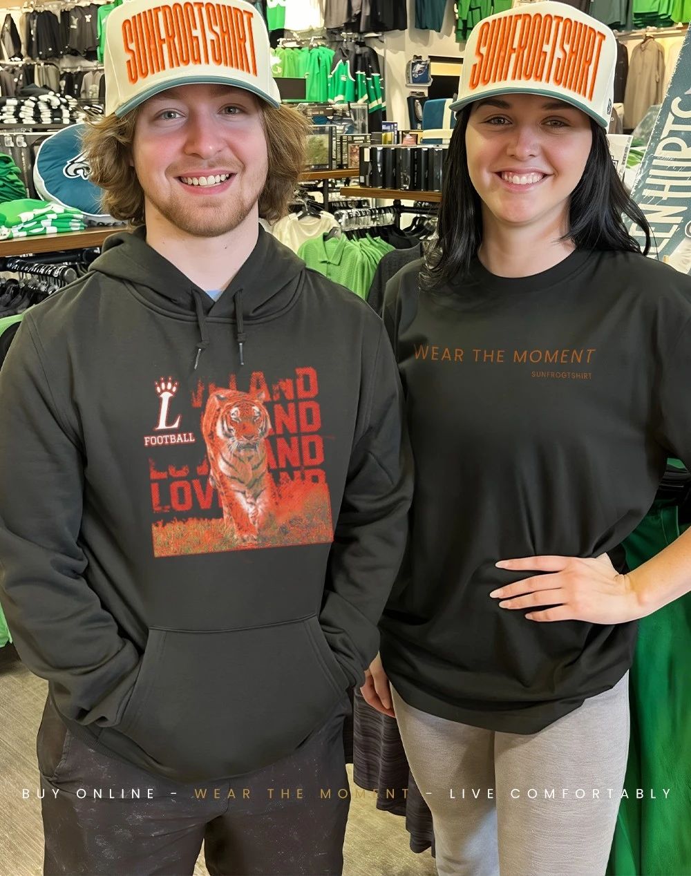 Loveland Tigers on the Prowl Loveland Football Community shirt