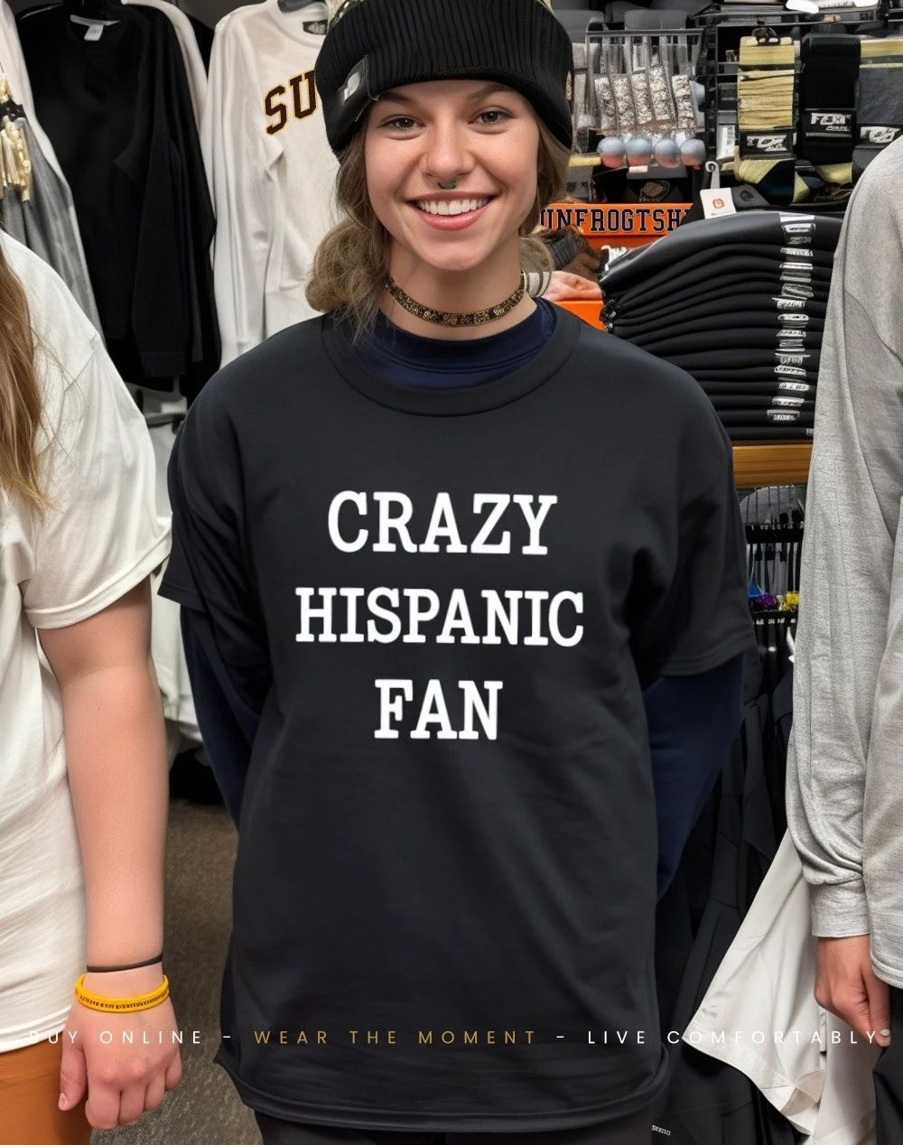 Crazy Hispanic Fan Shirt