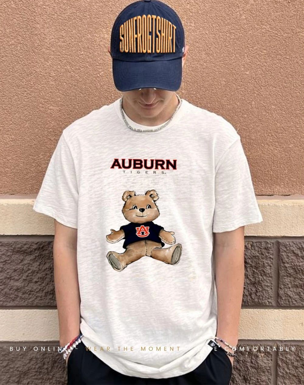 Auburn Tigers Teddy Bear no one cartoon shirt