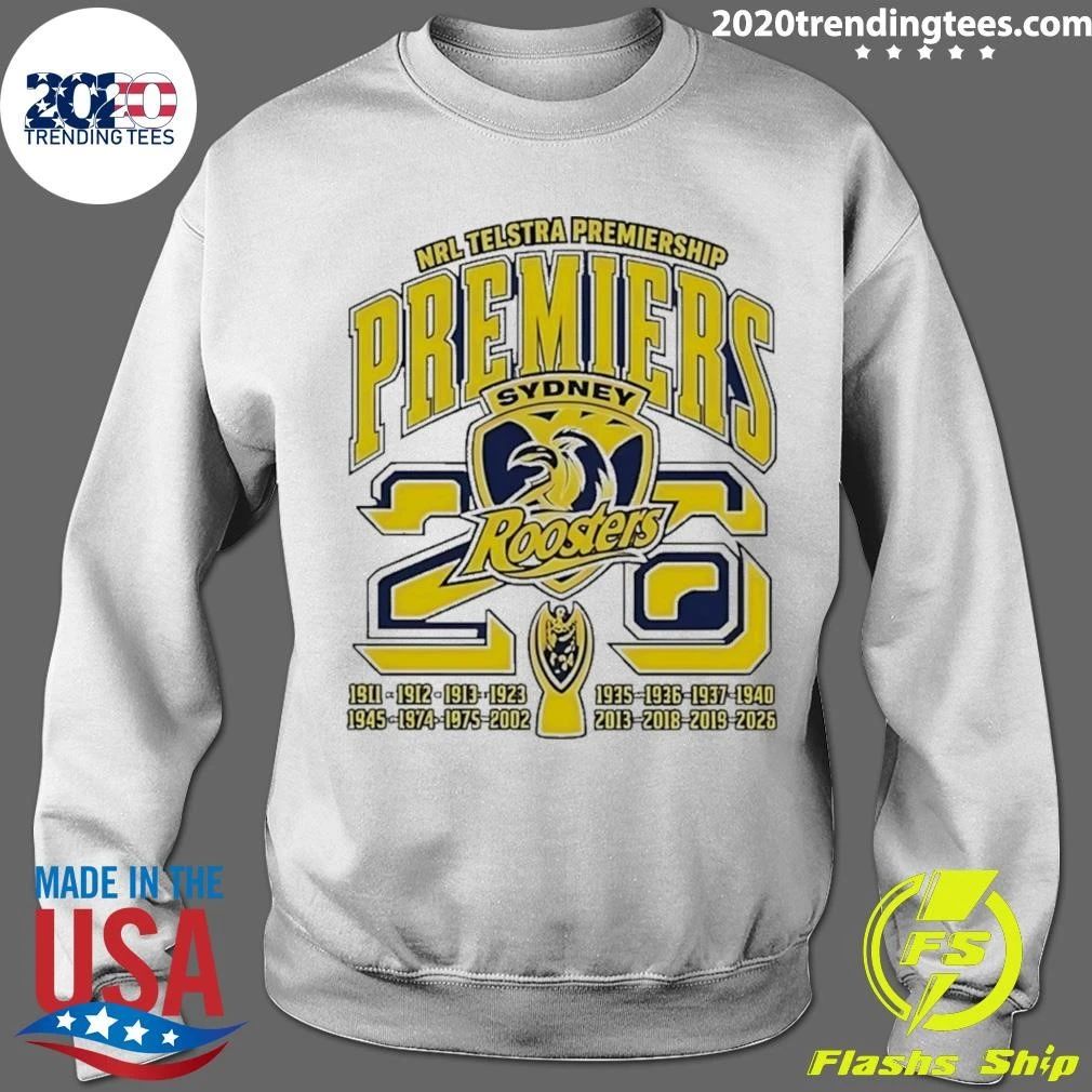 NRL Telstra Premiership Premiers Sydney Roosters 2026 Shirt