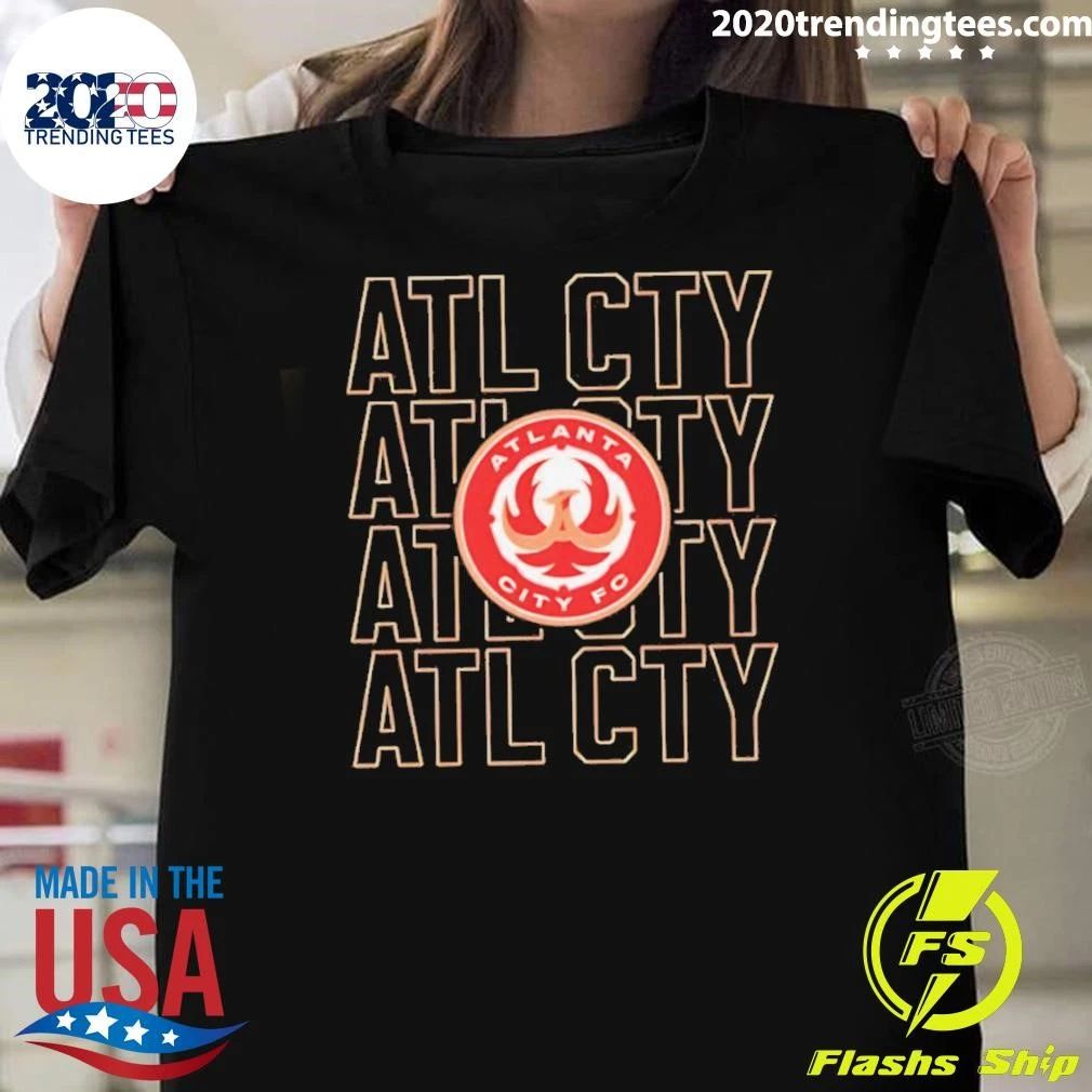 Atlanta City Fc Outline Repeat 2026 Shirt