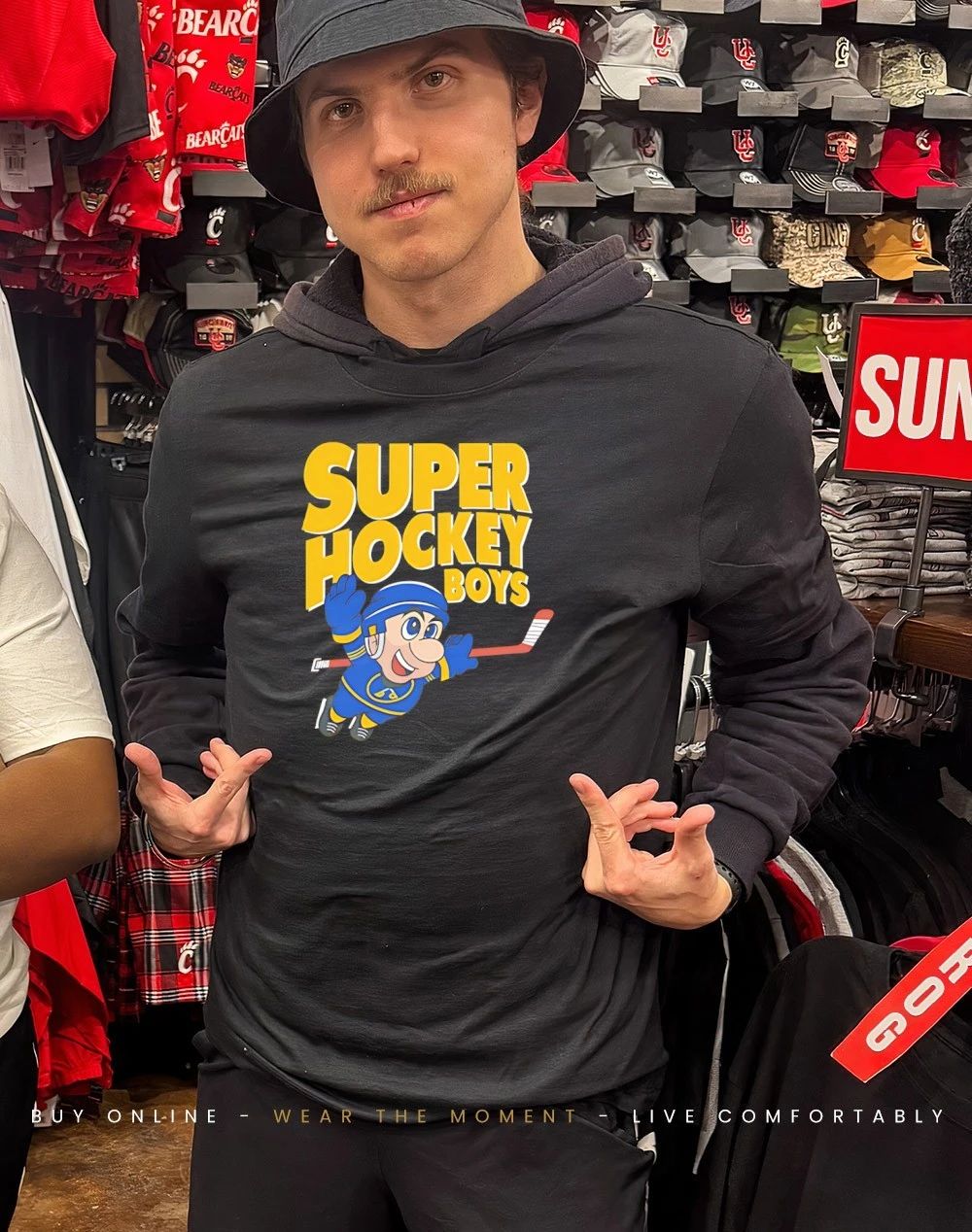 Super Hockey Boys Buffalo hockey shirt