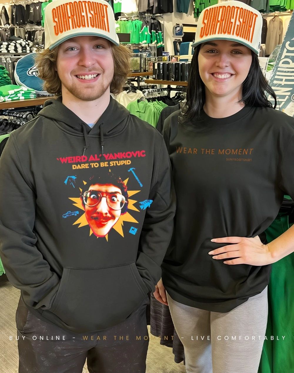 Weird al Yankovic dare to be stupid shirt