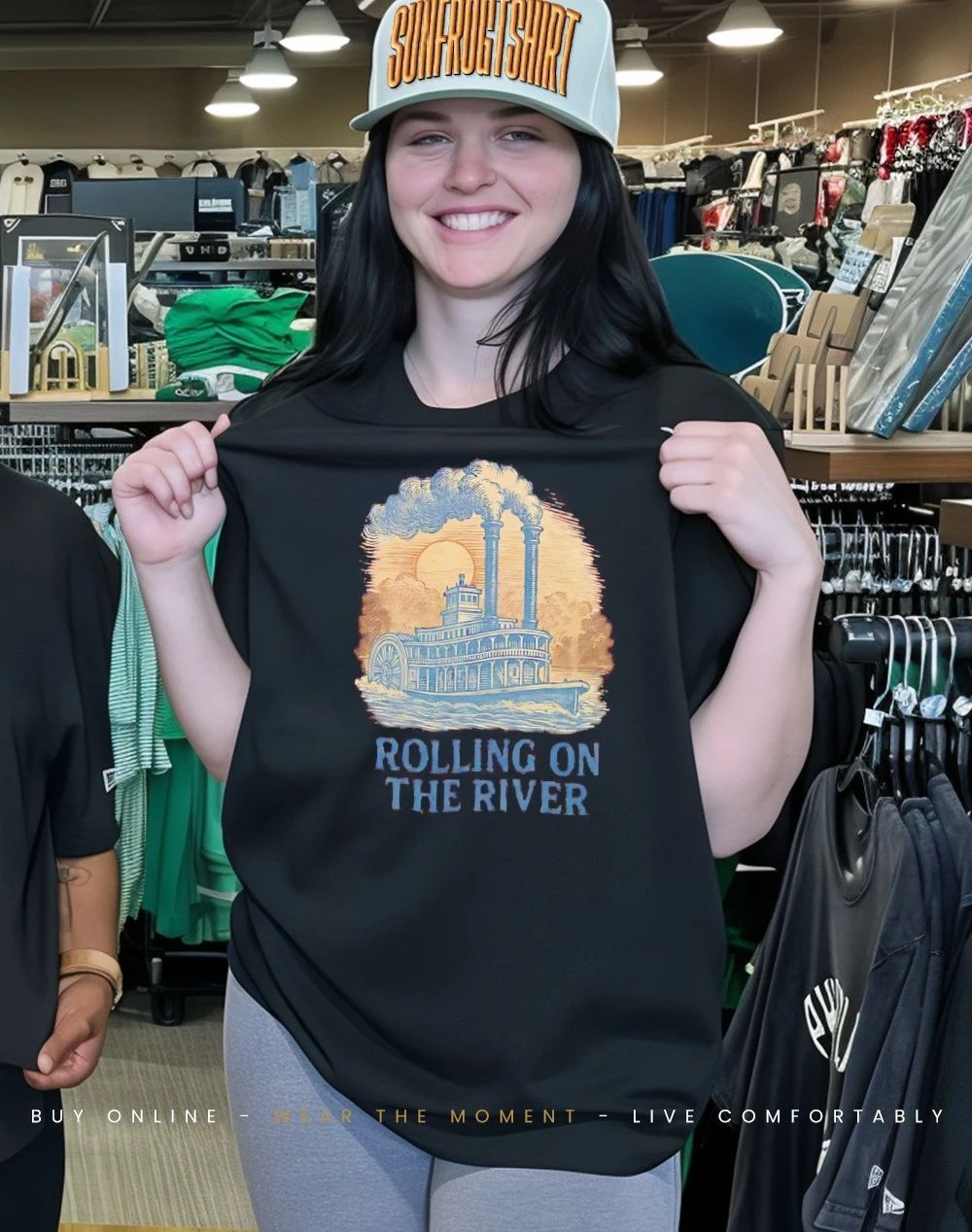 Louisiana riverboats rolling on the river shirt