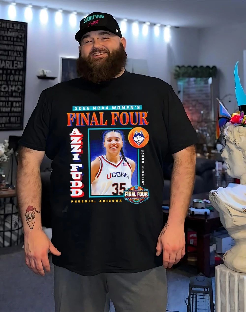 Azzi Fudd UConn Women’s Basketball 2026 Final Four March Madness shirt
