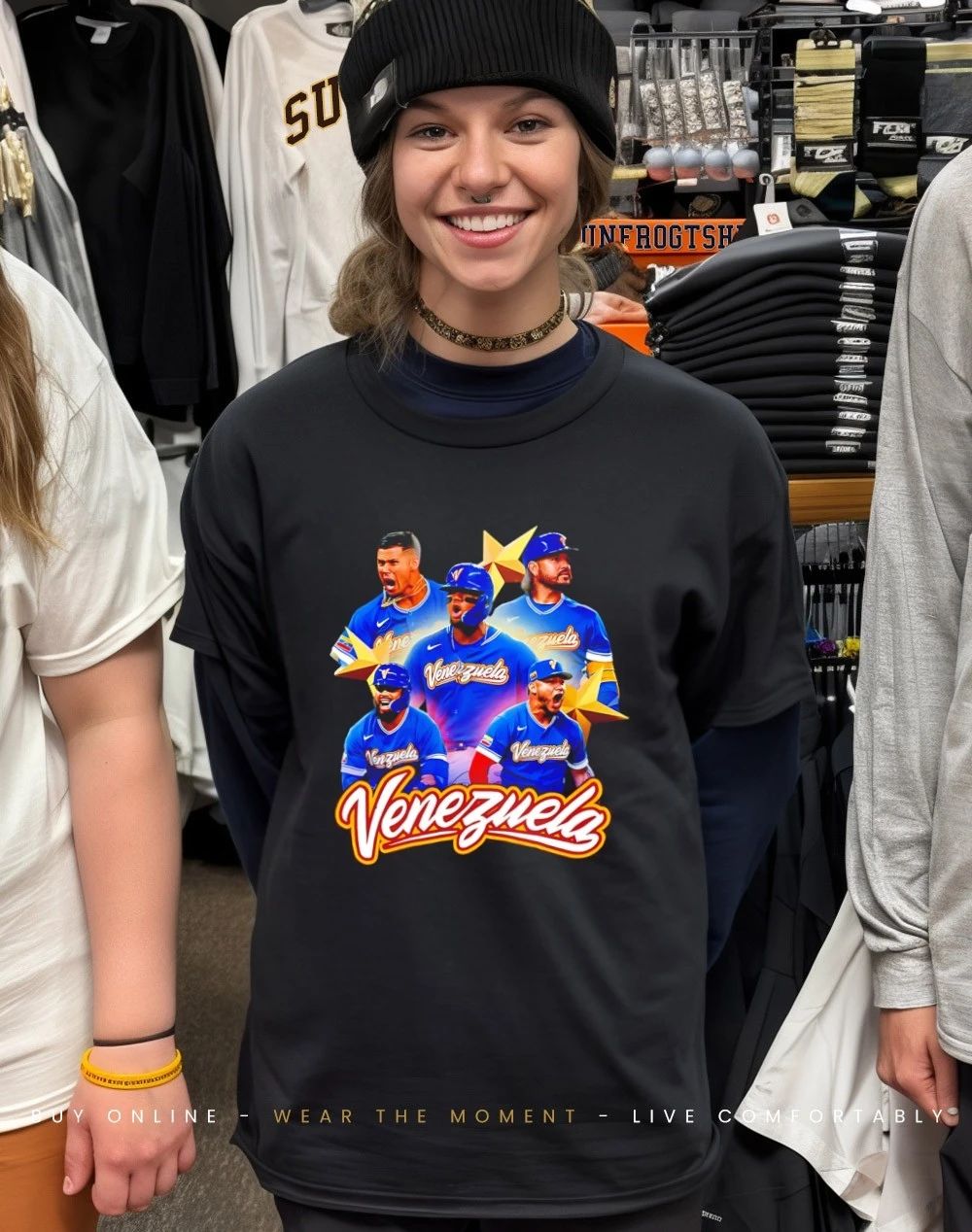 Venezuela Baseball WBC 2026 Champions graphic shirt