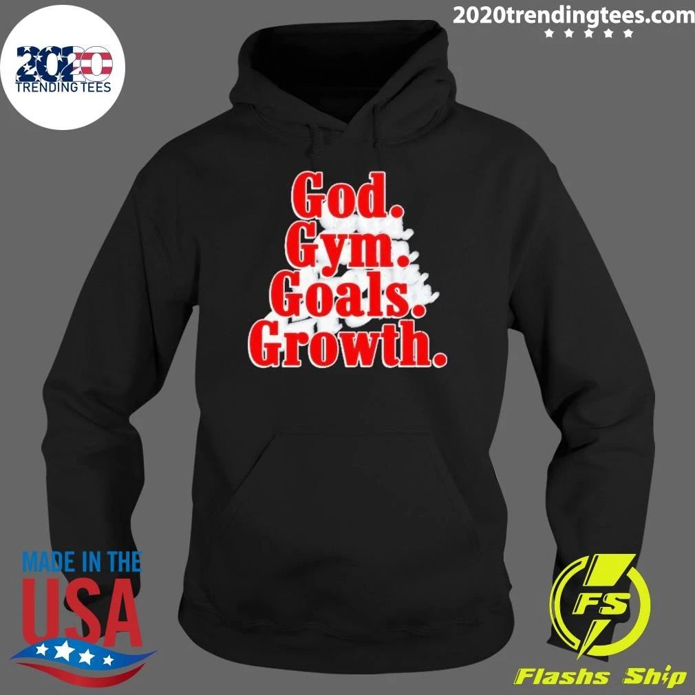 God Gym Goals Growth Shirt