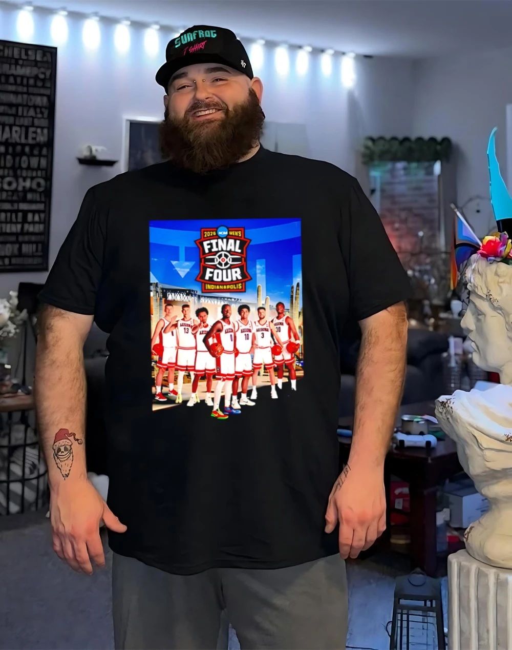 Arizona Wildcats Final Four 2026 Men’s March Madness poster shirt