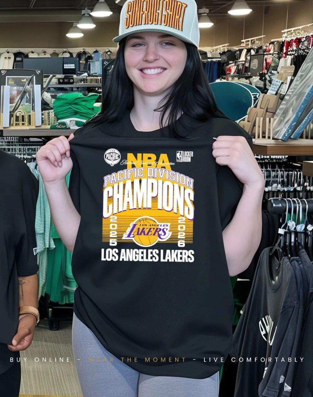 Los Angeles Lakers 2026 NBA Pacific Division Champions Locker Room shirt