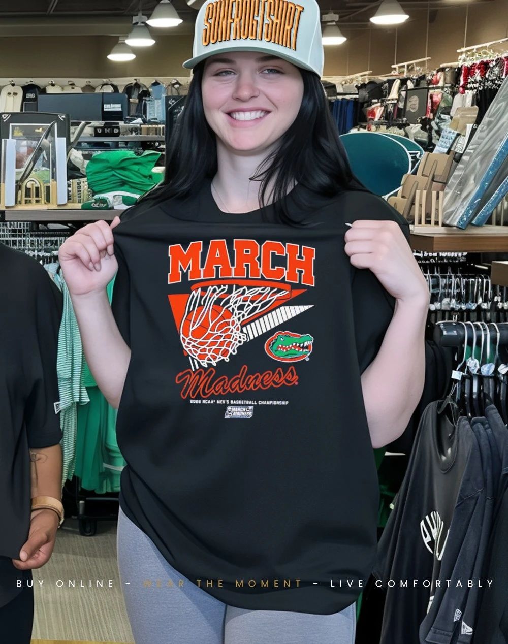 Florida Gators MBB 2026 March Madness Retro Swish shirt