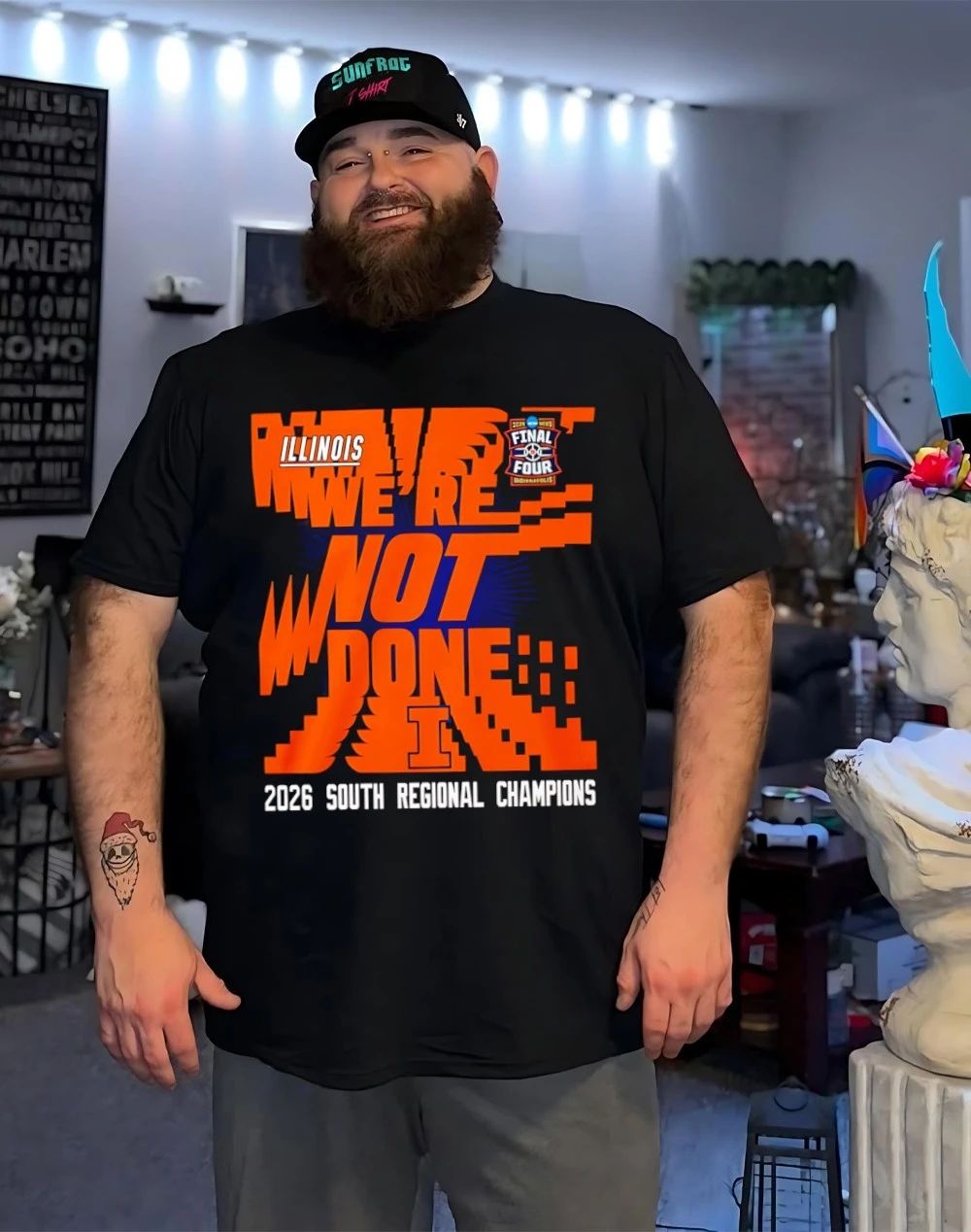 Illinois Basketball 2026 South Regional Champions Final Four We’re not done I shirt