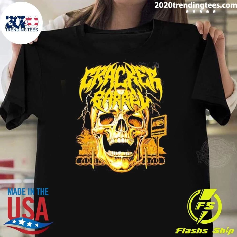 Cracker Barrel Old Country Store Skull Shirt
