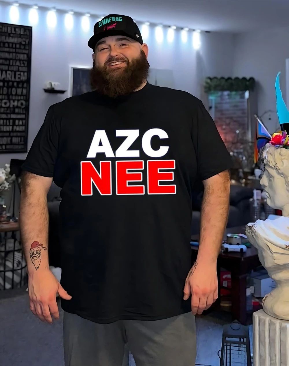 Azc Nee logo shirt