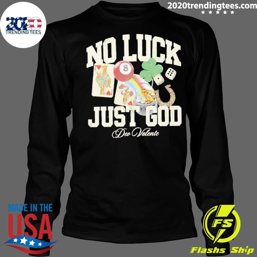 Shemar James No Luck Just God Shirt