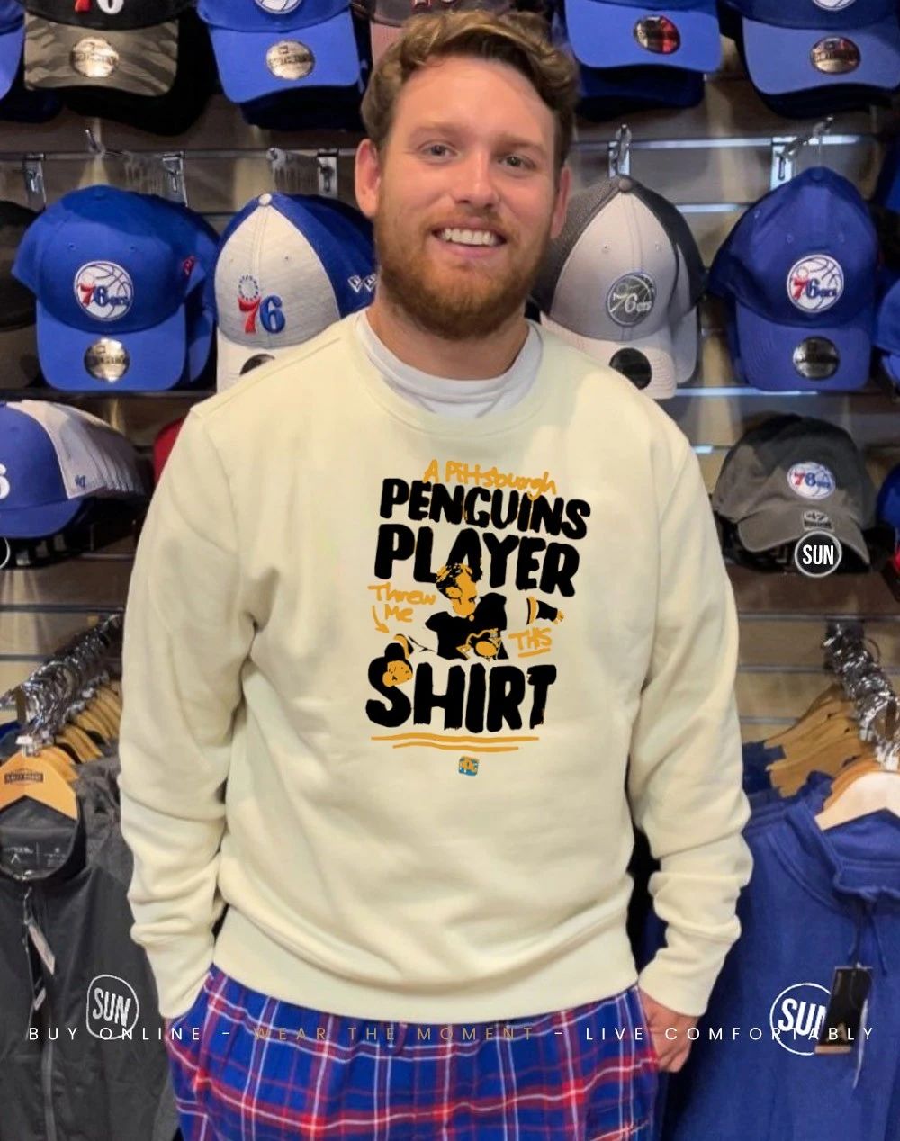 Pittsburgh Penguins Penguins Player threw me this shirt