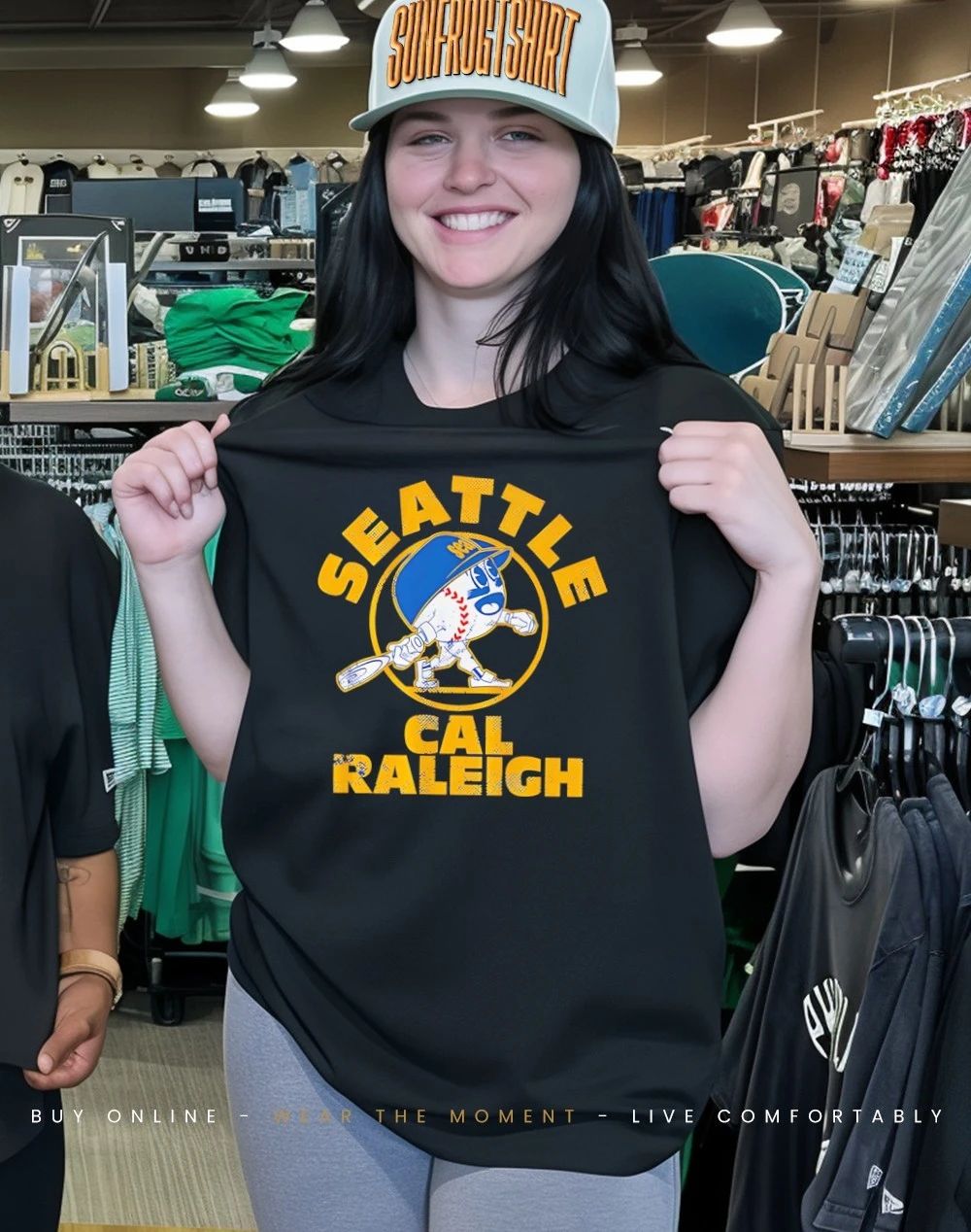 Cal Raleigh Seattle Mariners Baseball Buddies cartoon shirt