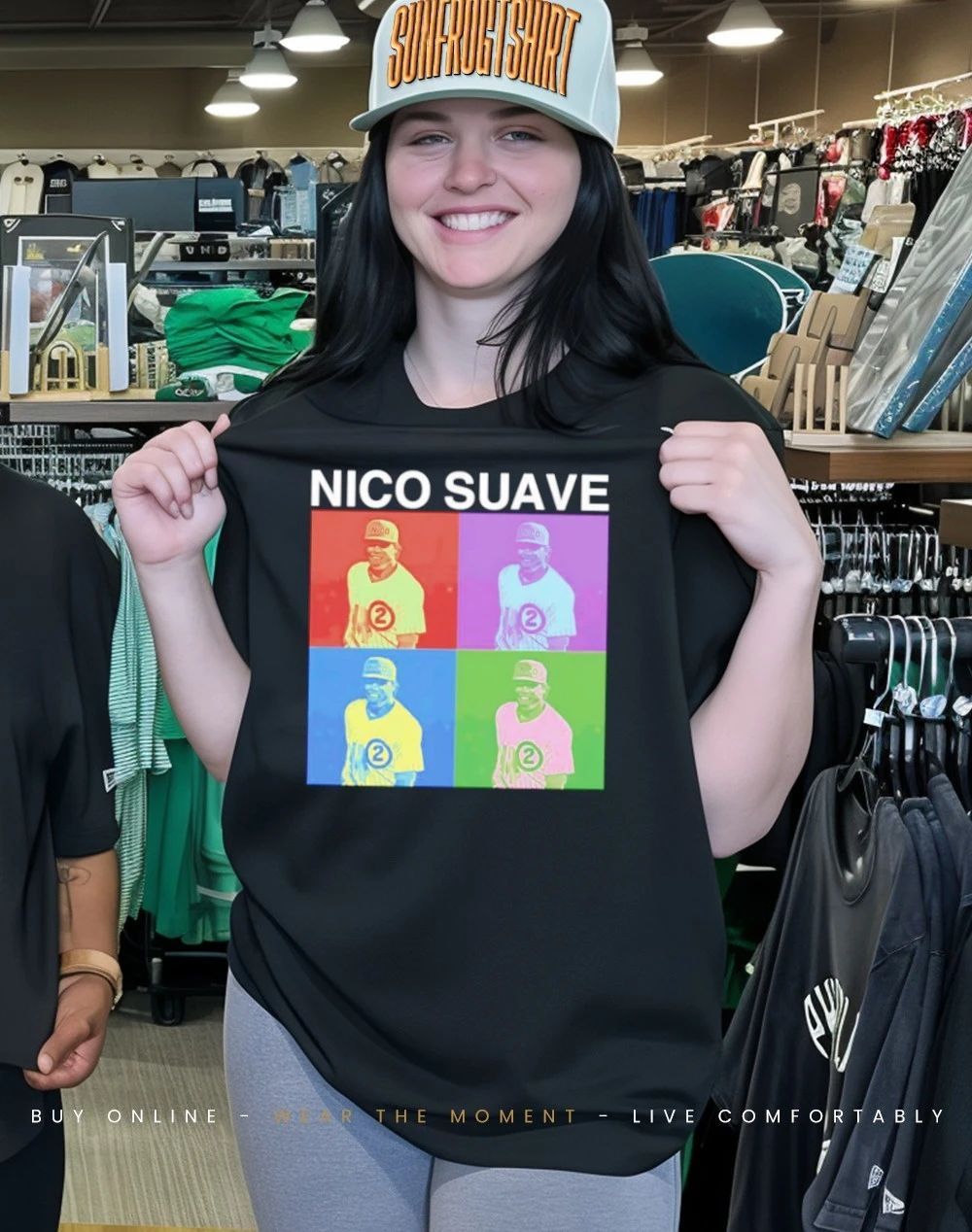Nico Hoerner Nico Suave Chicago Cubs retro shirt