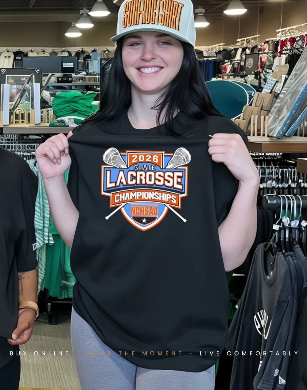 NCHSAA Lacrosse State Championships 2026 logo shirt