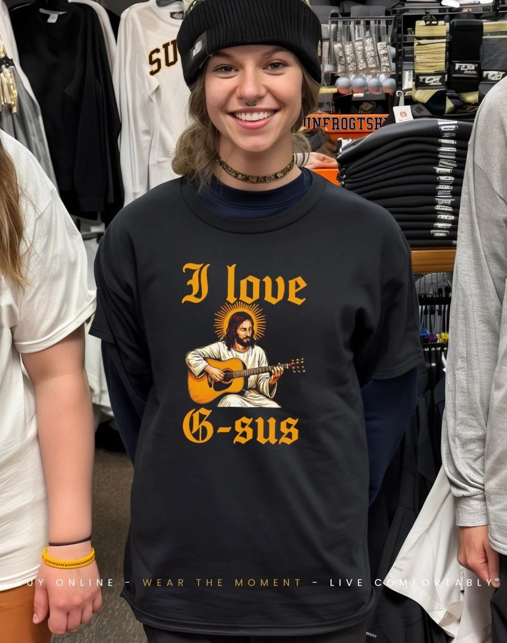 I love G-sus Jesus shirt