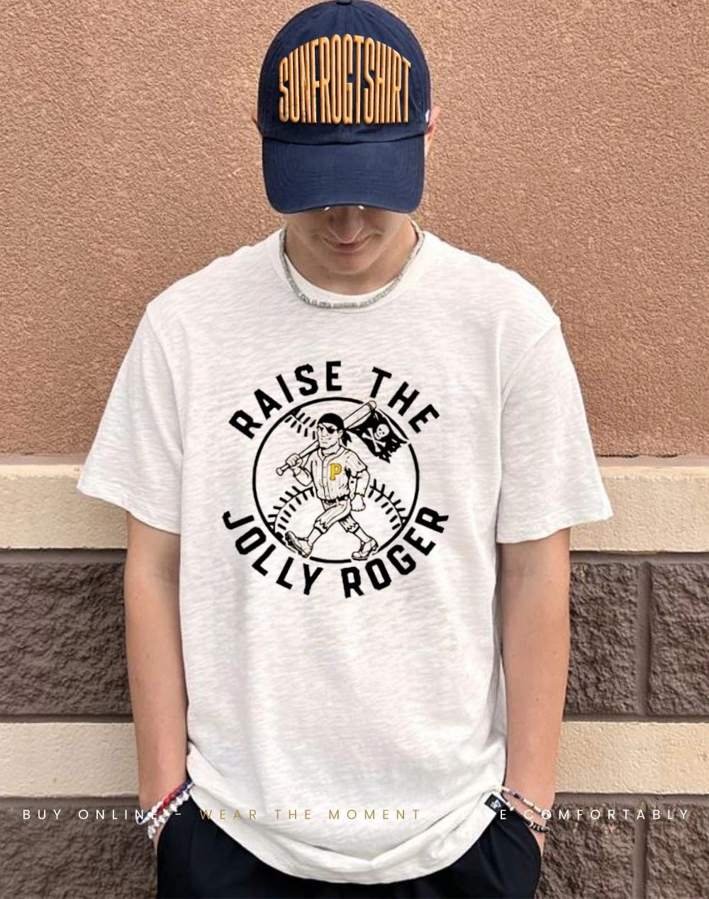 Raise the Jolly Roger Pittsburgh baseball shirt