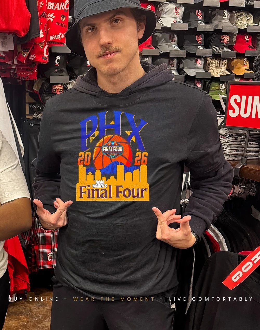 Phoenix 2026 NCAA Women’s Final Four Skyline shirt