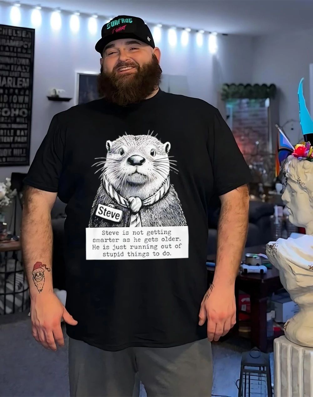 Steve isn’t getting smarter just running out of stupid things shirt