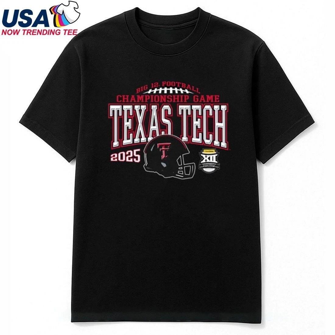 Texas Tech Red Raiders Football 2025 Big 12 Championship Bound Shirt