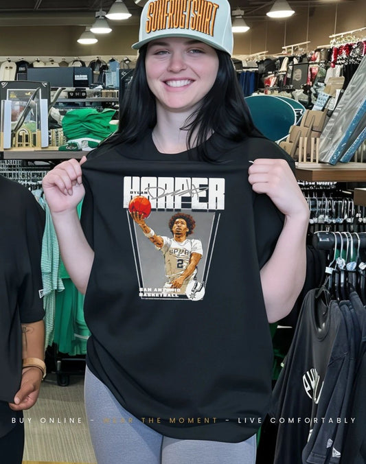 Dylan Harper San Antonio Spurs Premiere signature shirt