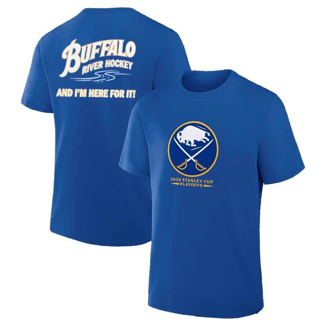 Buffalo Sabres river hockey and I’m here for it front and back shirt