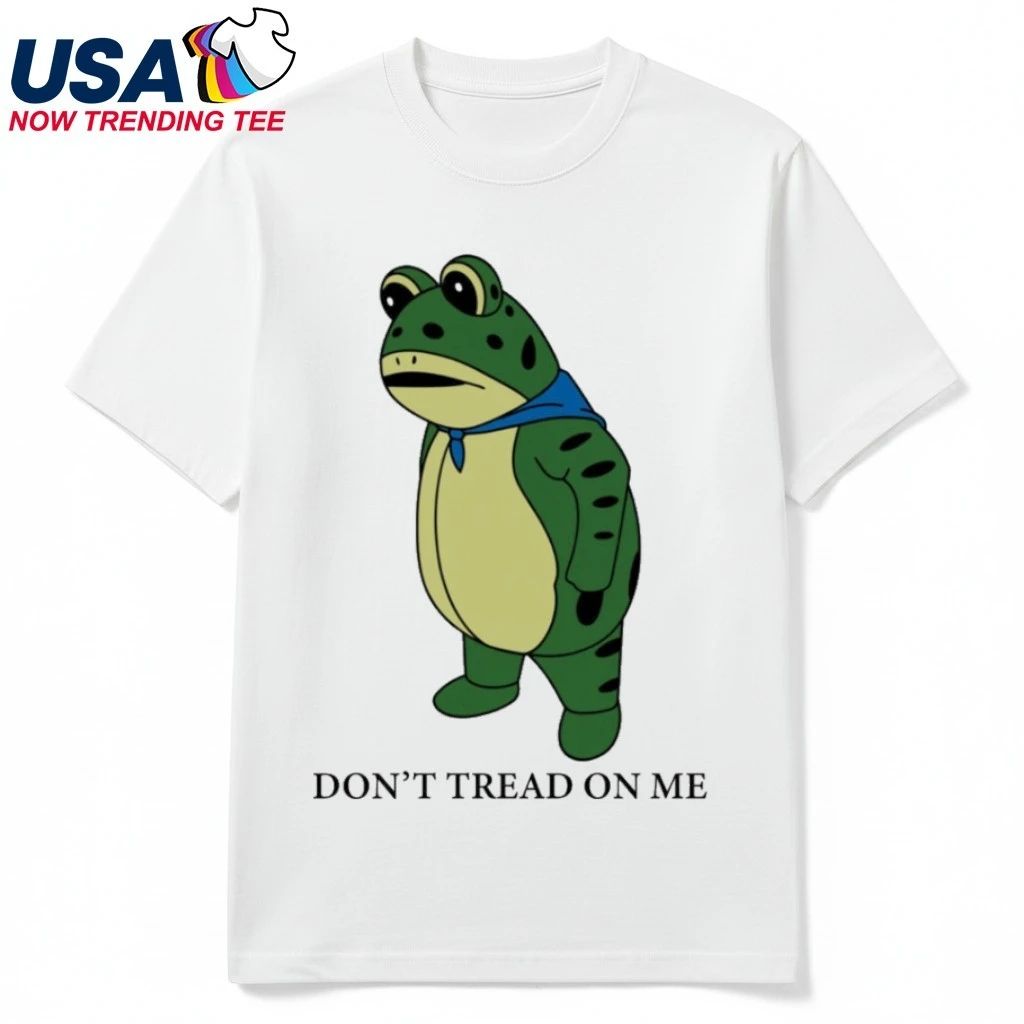 Don’t Tread on me Portland Frog Protest Anti ICE Anti-Trump Shirt