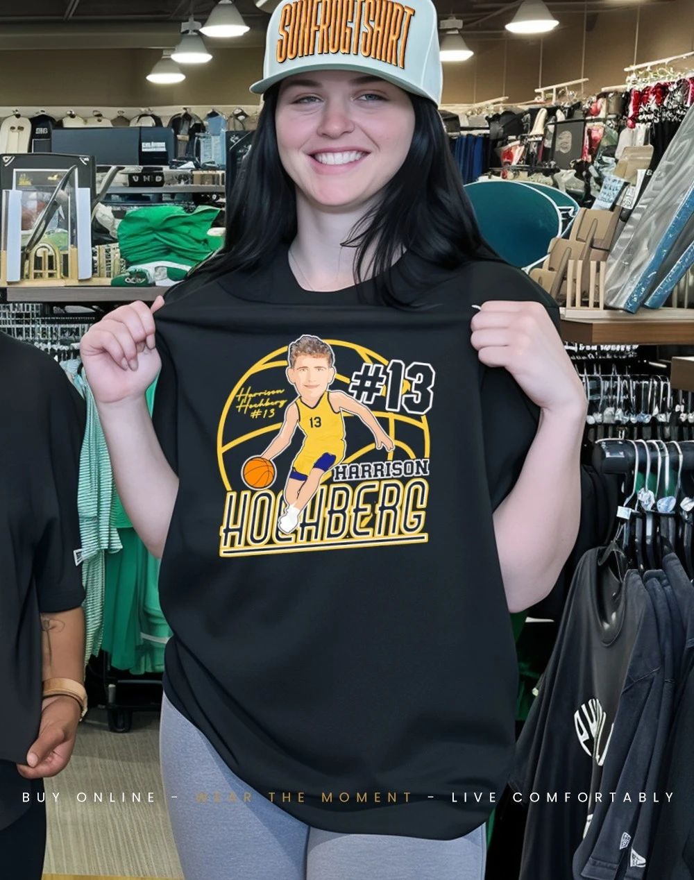 Harrison Hochberg Michigan Wolverines 2026 caricature shirt