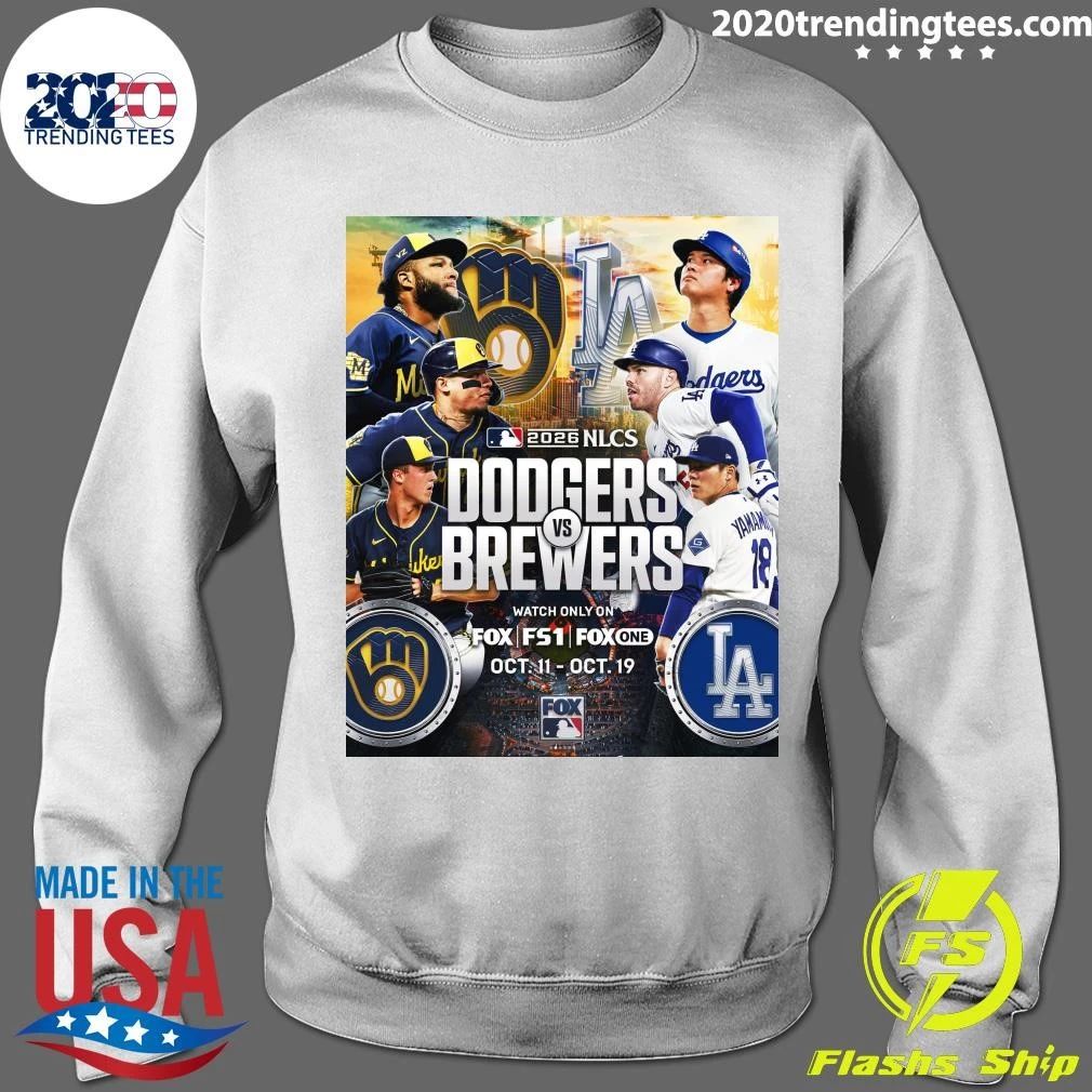 The Milwaukee Brewers and Los Angeles Dodgers will meet again in the NLCS T-shirt