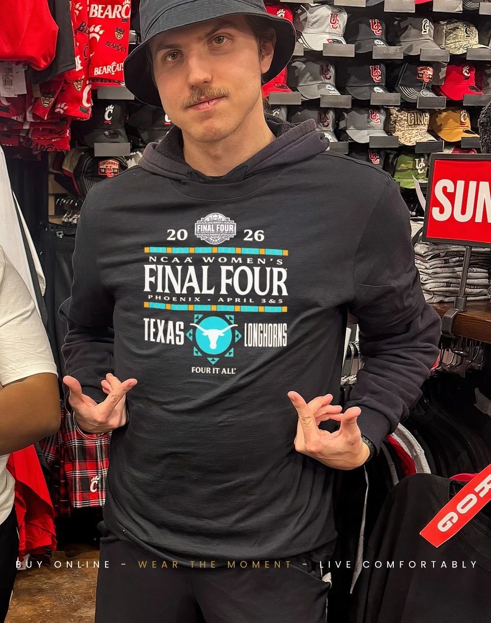 Texas Longhorns Women’s Basketball NCAA Final Four Four It All 2026 classic shirt