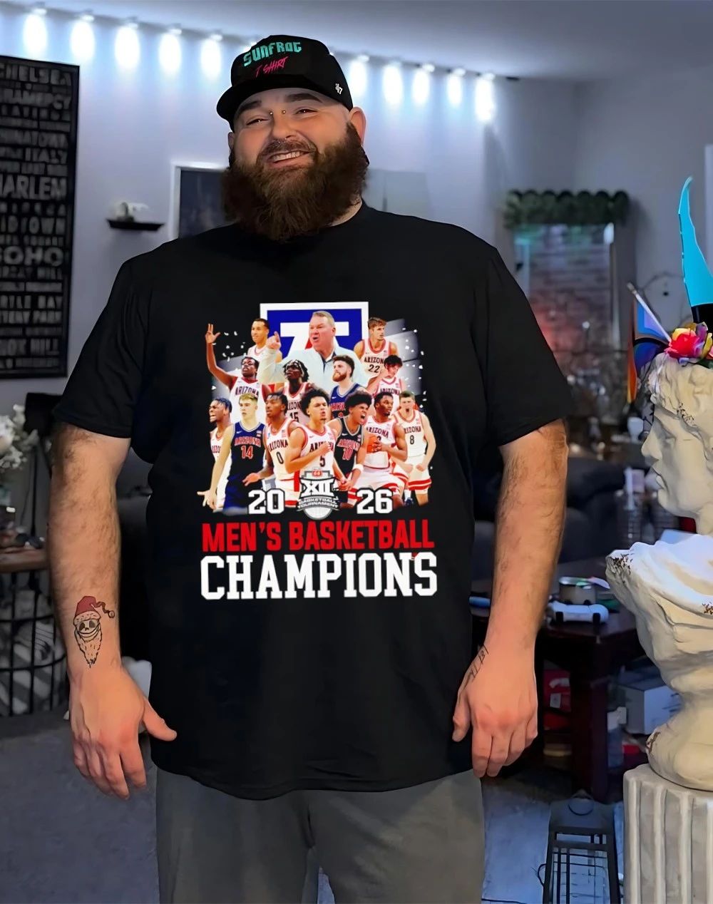 Arizona Wildcats Big 12 Champs all team 2026 shirt