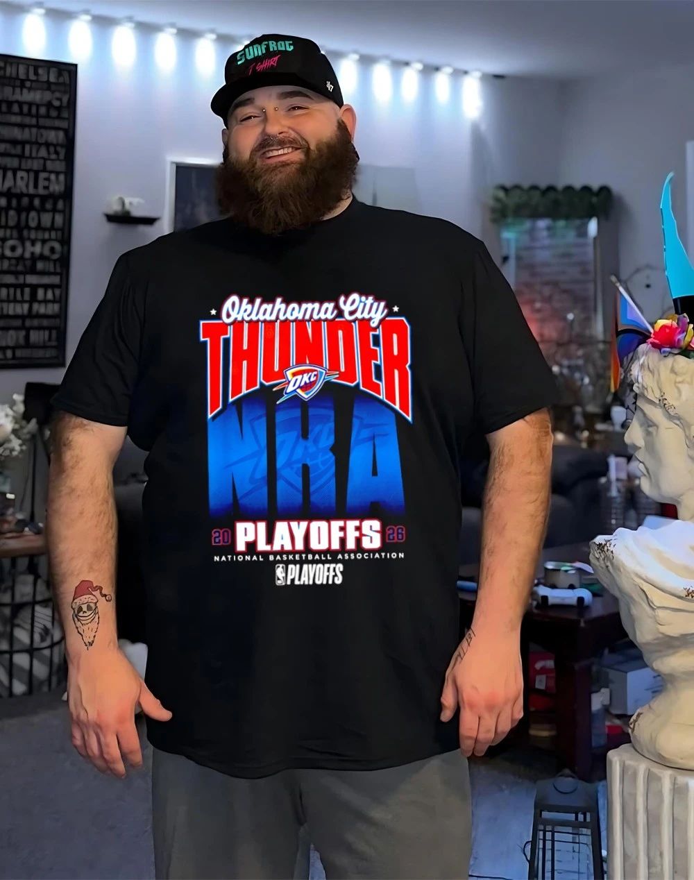 Oklahoma City Thunder 2026 NBA Playoffs Fade shirt