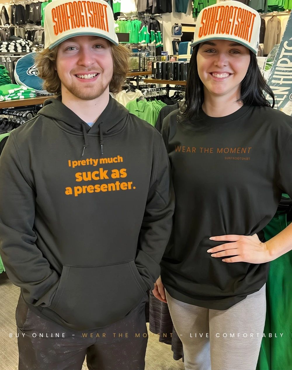 I pretty much suck as presenter shirt
